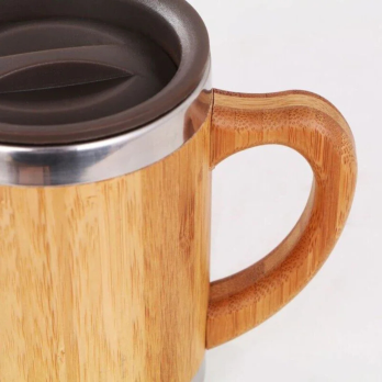 MissEco : Eco Duo Gift Set – Premium Bamboo Coffee Mug for Everyday Use
