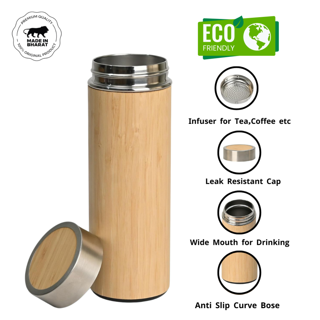 MissEco : Eco Bamboo Bottle Combo | Eco Gift for All Occasions - Image 4